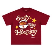 USC Trojans Unisex Cardinal SC Interlock Sorry She Was Hooping T-Shirt